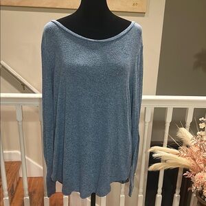 Old Navy Heather Gray Knit Top